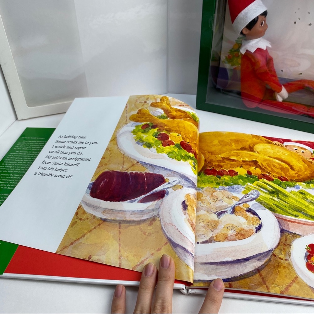 Elf on the Shelf Open Box Set of Boy Doll and Book - Picture 14 of 16